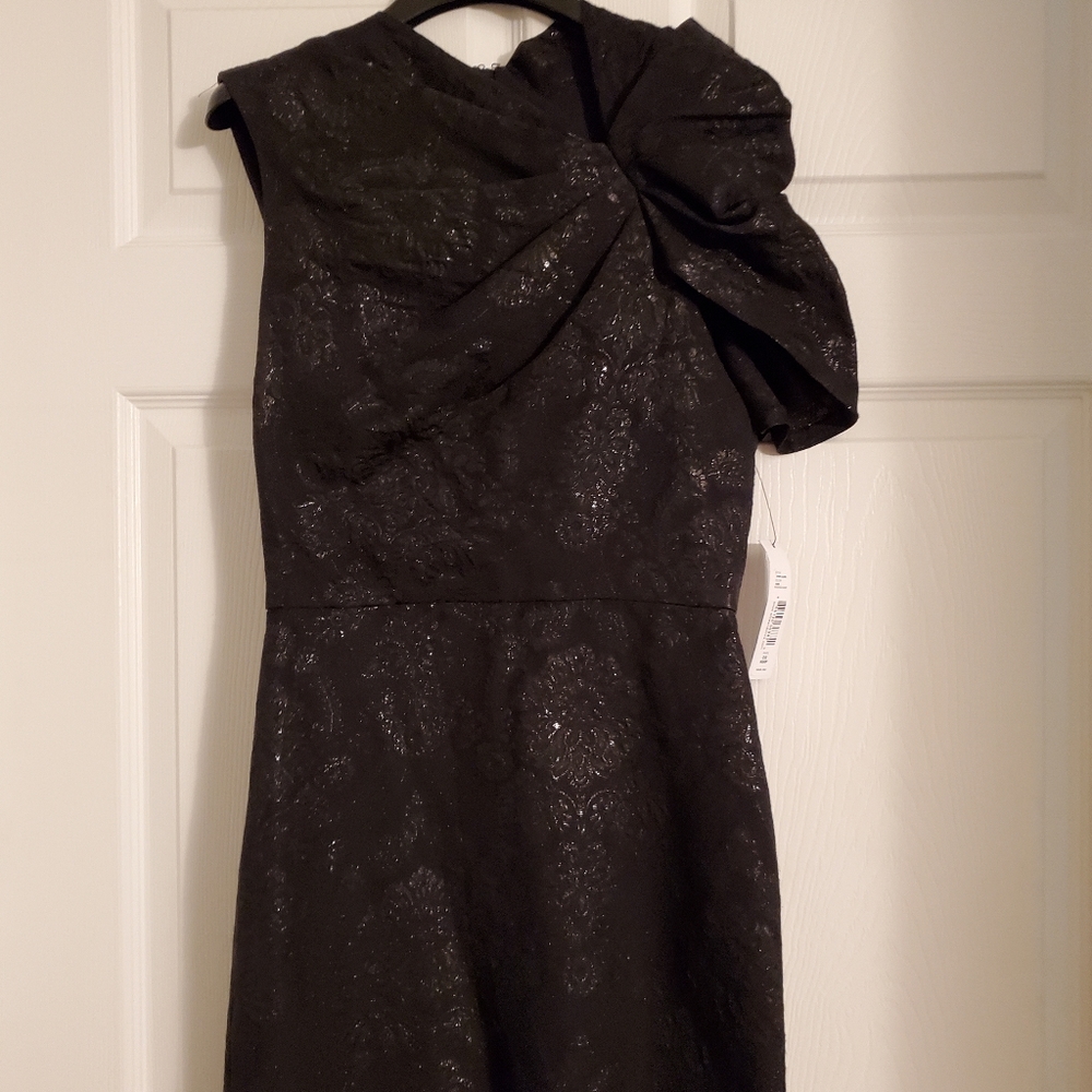 NWT Alice + Olivia Black Mini Dress size 2 - Picture 6 of 7